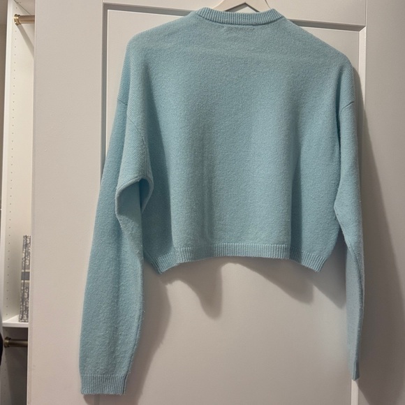 Alice + Olivia Light Blue Sweater - Picture 3 of 3